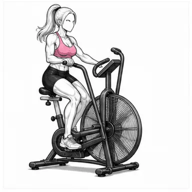 アサルトバイクのステップ2: リズムを保つ