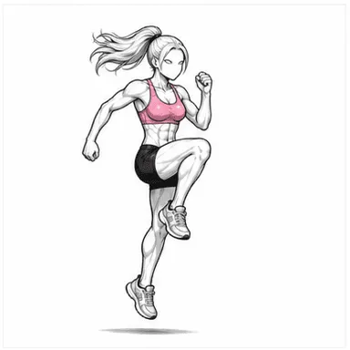 HIITのフィニッシュポジション