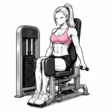 ヒップアダプターのステップ1: パッドを内ももに合わせる