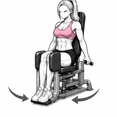 ヒップアダプターのステップ3: 開きながら戻す