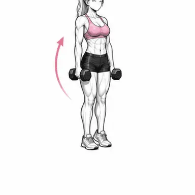 ランジのステップ3: 前脚で押して戻る