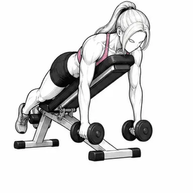 ライイングリアデルトレイズのステップ3: コントロールして下ろす