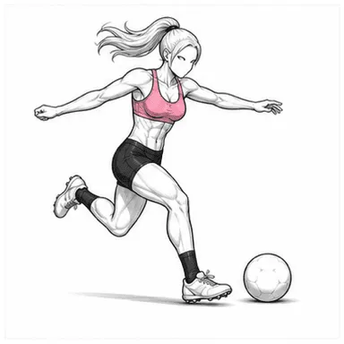 サッカーのステップ2: リズムを保つ