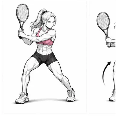 テニスのステップ2: リズムを保つ