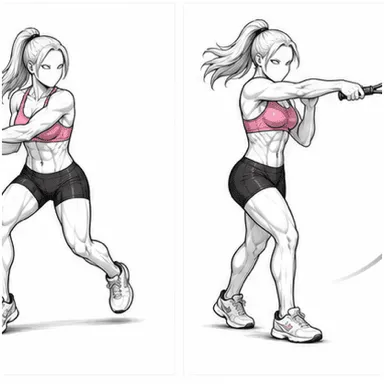 テニスのステップ3: 丁寧に戻る