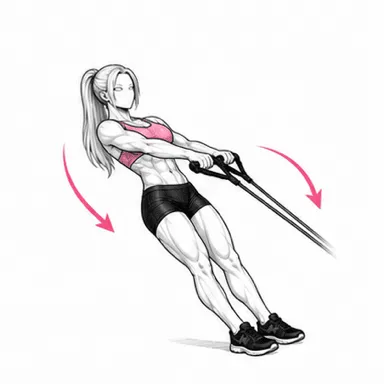 TRX Yフライのステップ3: ゆっくり戻す